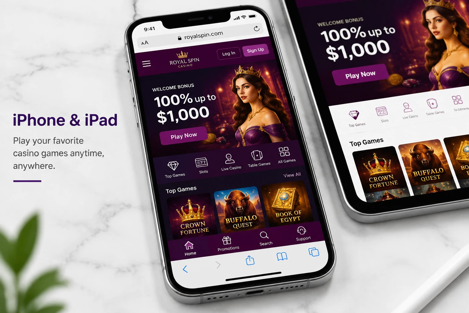 Android Experience – Bizzo Casino Android App