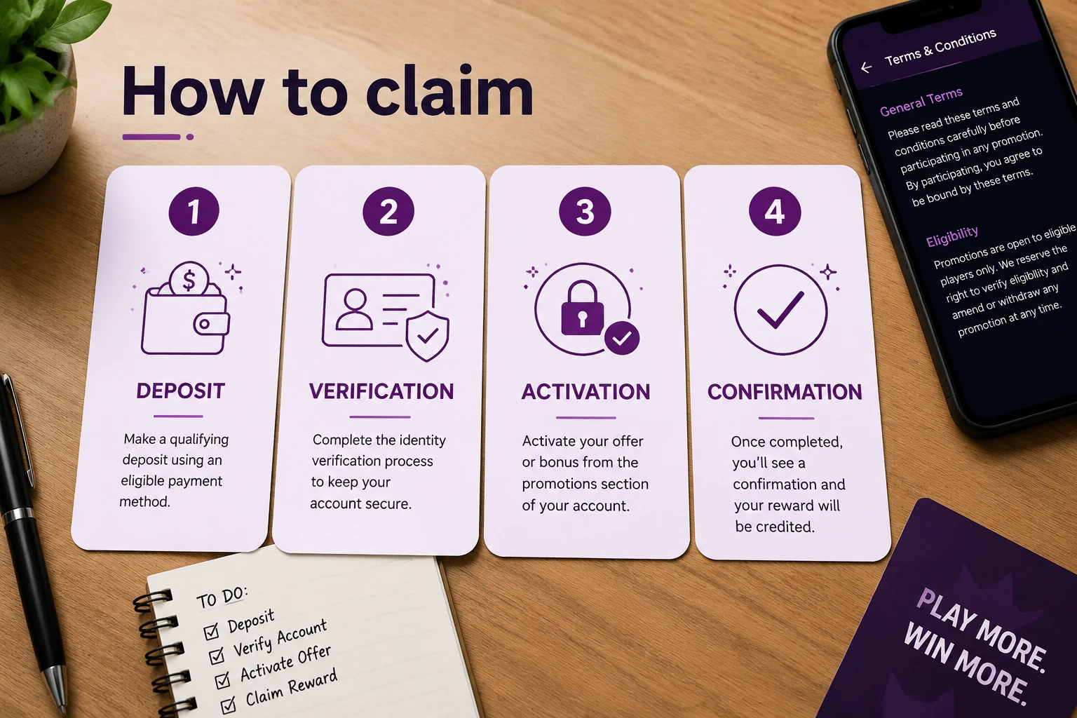 Step 5: Bonus Credit Confirmation